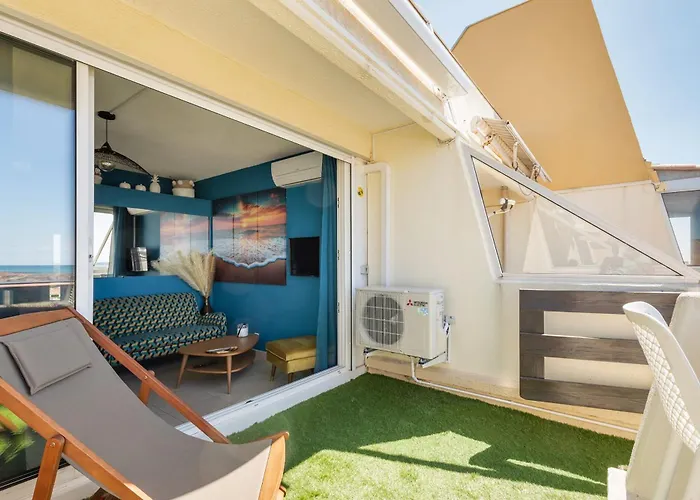 Apartman Roof Port Nature High-end With Large Terrace On The Walkway